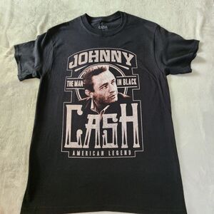 Johnny Cash The Man In Black Graphic Tshirt Size Medium